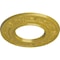 Ekena Millwork Daniela Ceiling Medallion (Fits Canopies up to 3 7/8"), 8"OD x 3 7/8"ID x 1/2"P, Rich Gold CM08DNRGS - alternate 2
